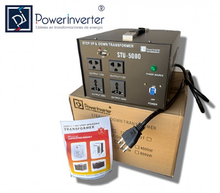 TRANSFORMADOR BIDIRECCIONAL 220VAC A 110VAC 5000W